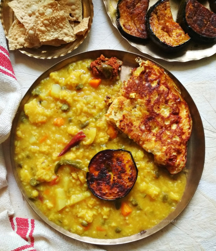 Rainy day,Khichdi recipe,Bengali recipe