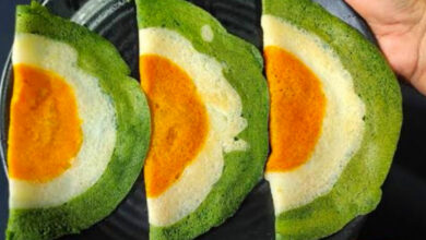 Independence Day,Independence Day special Recipe,Homemade,Dosa,Tricolor Dosa