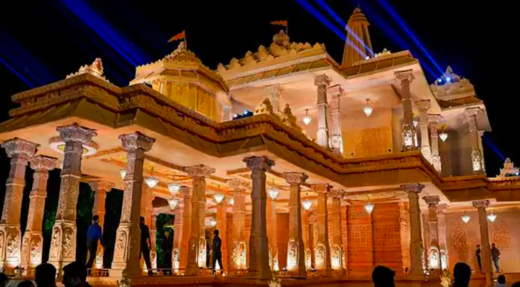 Puja,Durga Puja 2023,Puja pandle,Ram Mandir Santosh mitra square