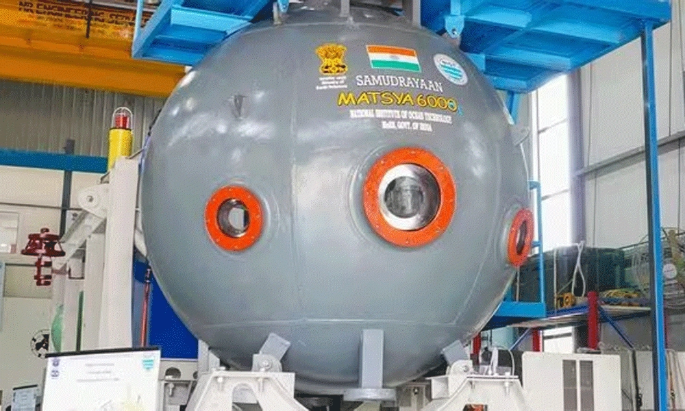 Samudrayaan Mission,Matsya 6000,Kiren Rijiju