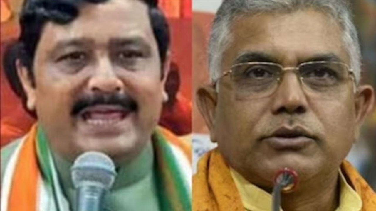 BJP,Politics,Bengal,Dilip Ghosh,Rahul Sinha