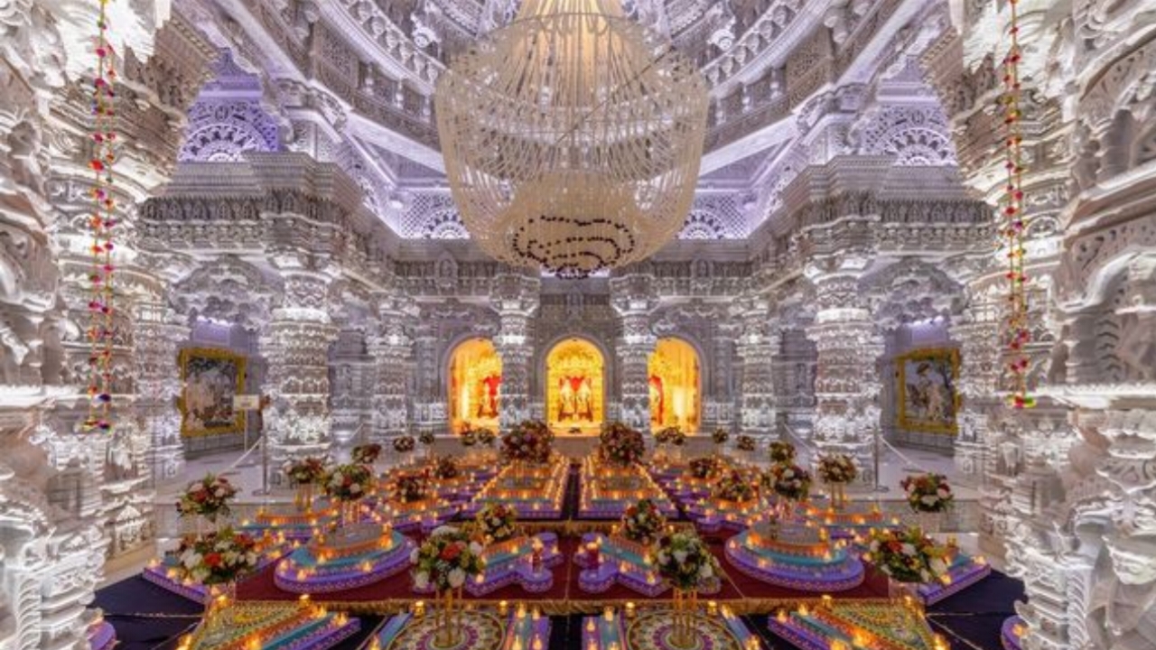Akshardham Temple,New Jersey,USA,Swaminarayan