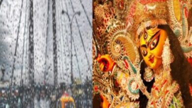 Durga Puja 2023,weather,Light rain or heavy rain,Weather office.