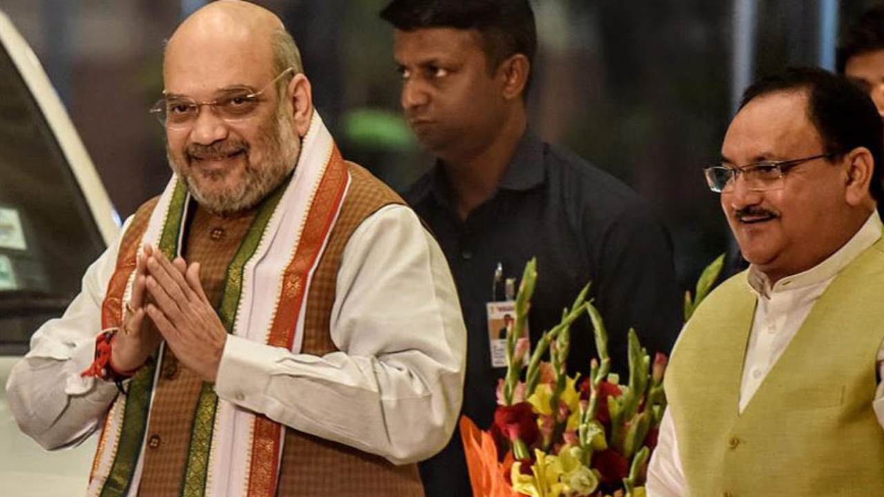 Amit Shah,JP Nadda,BJP,Durga Puja 2023,Sukant Majumder