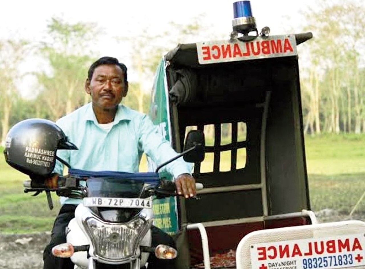 Ambulance dada,karimul haque,Hospital